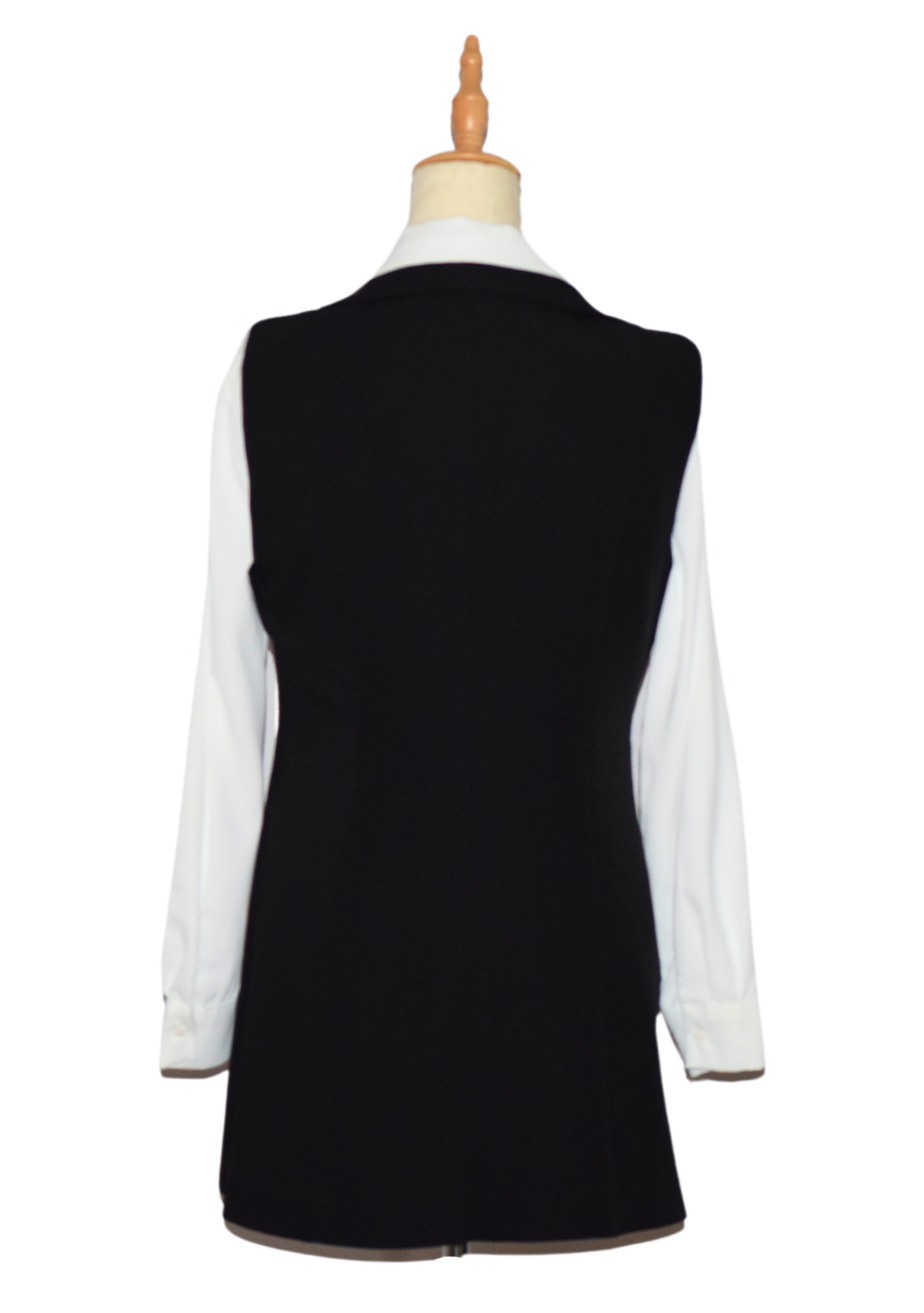 Sleeveless Blazer - Black