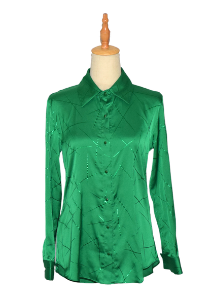 Button Down Shirt - Green