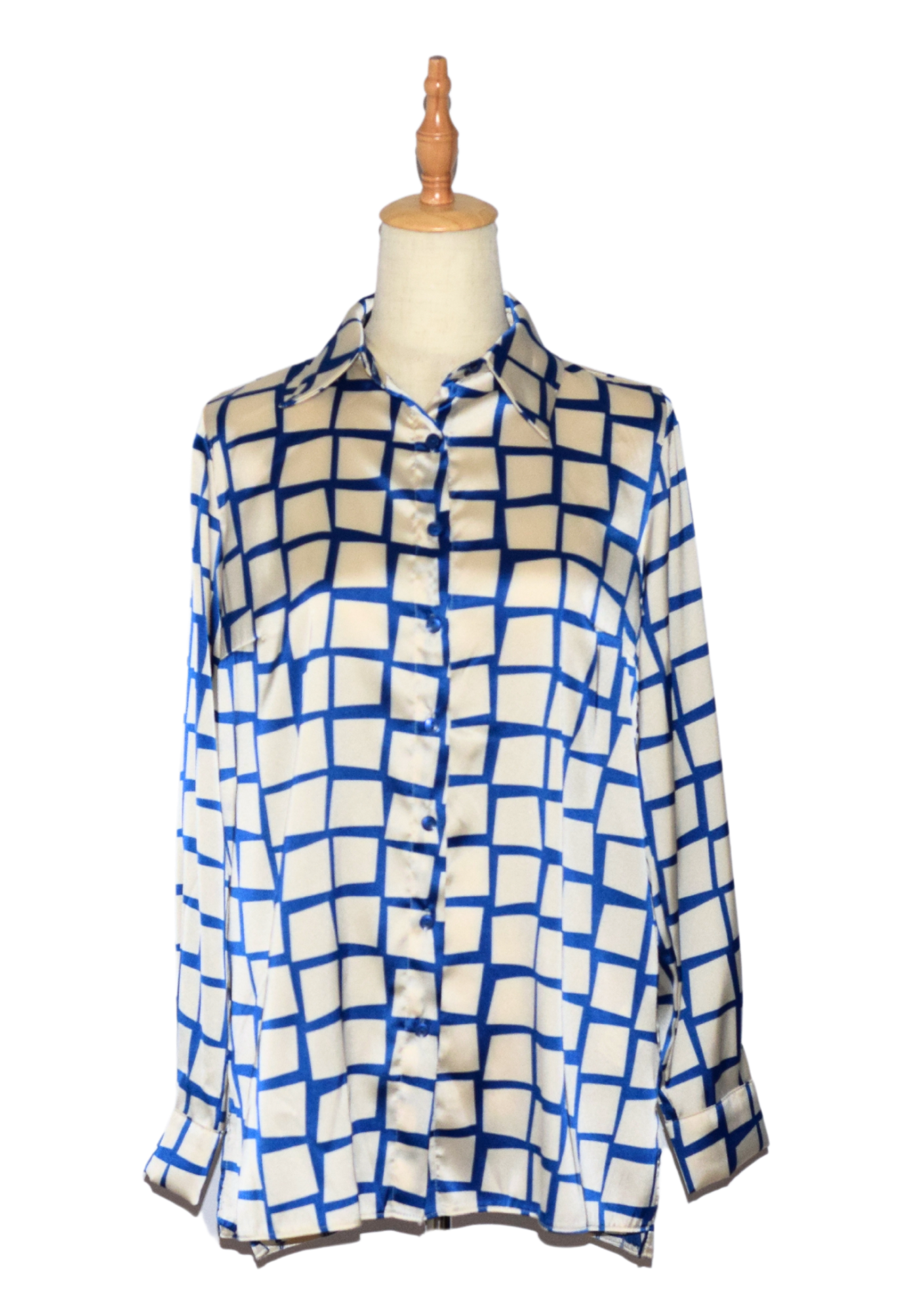 Square Patterned Shirt