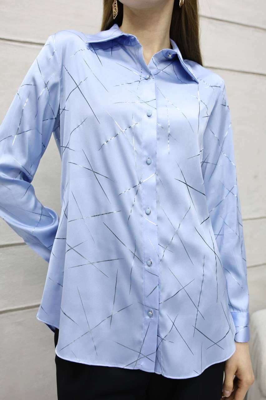 Button Down Shirt - Baby Blue