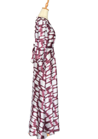 Geometric Print Dress - Blush